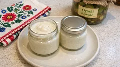 Domowy jogurt sojowy bez jogurtownicy – kremowy i delikatnie waniliowy