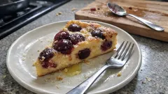 Clafoutis z czarnymi czereśniami – francuski deser, który zawsze się udaje