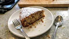 Lekkie i wilgotne ciasto z orzechami włoskimi – proste, idealne do kawy
