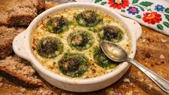 Ślimaki po burgundzku z puszki – szybka przystawka w maśle czosnkowo‑pietruszkowym