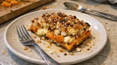 Kreteńska zapiekanka z dyni i fety – proste warstwy, które zawsze się udają