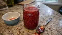 Syrop malinowy z imbirem do herbaty i lemoniady – prosty przepis z pasteryzacją