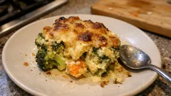 Zapiekanka brokułowo-marchewkowa gratin – prosto z piekarnika i zawsze się udaje