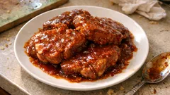 Kotlety wieprzowe z wolnowaru w słodko-pikantnym sosie chili – nastaw i zapomnij