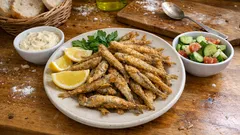 Chrupiące aterynki smażone w mące – szybka przekąska jak znad morza