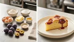 Ucierane ciasto ze śliwkami – puszyste, maślane i zawsze się udaje