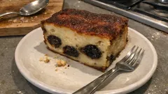 Far bretoński ze śliwkami – wilgotny francuski deser z kilku składników