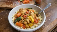 Tadżin z kurczakiem i cytryną kiszoną – aromatyczny obiad z jednego naczynia