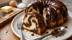 Wilgotna babka z wodą gazowaną i jogurtem greckim – lekka, a zawsze się udaje