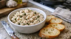 Kremowe rillettes z tuńczyka – szybka pasta do kanapek z kaparami i musztardą