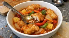 Ryba po chińsku w sosie słodko-kwaśnym z ananasem – sprawdzony przepis na świąteczny stół