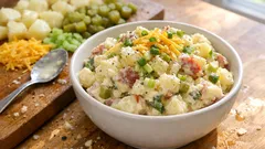 Sałatka waszyngtońska – kremowa, ziemniaczana i zawsze znika ze stołu