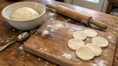 Ciasto na pierogi z gorącą wodą – miękkie, elastyczne i nie pęka podczas gotowania