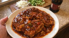 Kotlety wieprzowe z szybkowaru w sosie barbecue – miękkie w 10 minut pod ciśnieniem