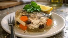 Karp w galarecie krok po kroku – klarowny wywar i ryba, która trzyma kształt