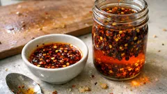 Domowy olej chili z pieprzem syczuańskim – prosty sposób na efekt „mala”