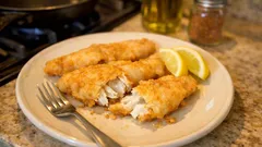 Flądra w lekkiej panierce – szybki sposób na soczystą rybę z patelni