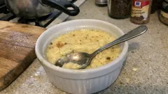 Waniliowe jajka w mleku (oeufs au lait) z Thermomiksa – kremowy deser z piekarnika