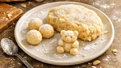 Domowa masa marcepanowa bez gotowania – plastyczna i idealna do dekoracji