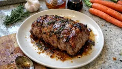 Karmelizowana pieczeń z cielęciny z miodem i rozmarynem – prosto z piekarnika